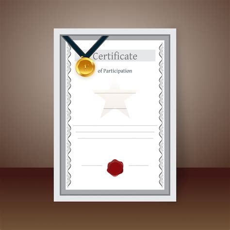Certificados De Participacion Para Imprimir