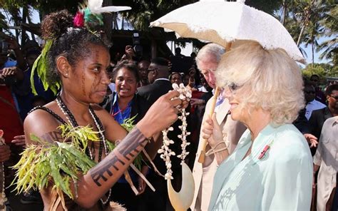 Diamond Jubilee Charles And Camillas Royal Tour Of Papua New Guinea