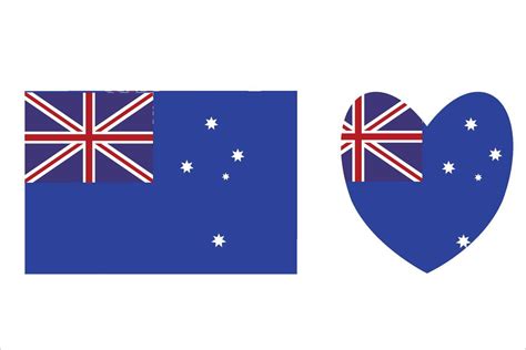 Australia National Flag In Exact Proportions Vector Illustration Free Vector 21788396 Vector