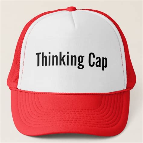 Thinking Hats And Caps Zazzle