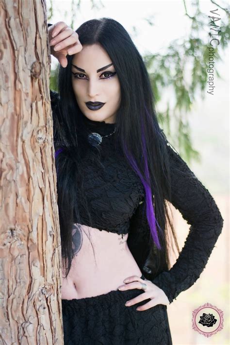 Kali Noir Diamond Gothic Fashion Women Hot Goth Girls Goth Beauty