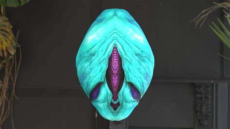 3d Blue Alien Egg 5 Turbosquid 1987703