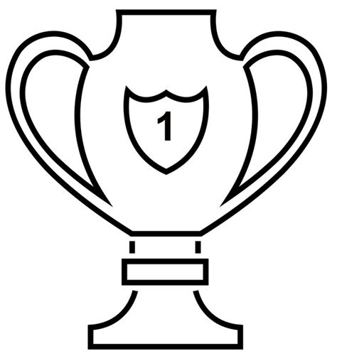 22 Coloring Pictures Of Trophies Free Coloring Pages