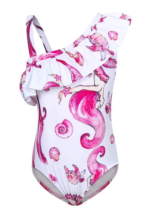 Buy Amzbarley Girls Unicornmermaid Sun Protection Swimming Costume
