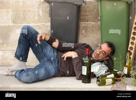 Drunk Person Lying Street Hi Res Stock Photography And Images Alamy