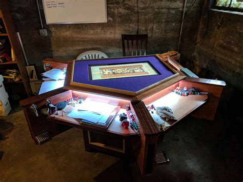 Pin By Elliott Green On Gaming Gaming Table Diy Rpg Table Board