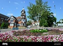 The Clock House, Clock House Roundabout, Farnborough, Hampshire Stock ...