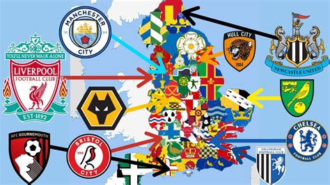 In de engeland voetbal fanshop als eerste het england uitshirt 2018/2019 in de kleur navy blauw. Best Football Club From EVERY County in England - YouTube