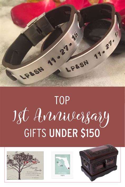 St Anniversary Gifts For Her Under Anniversary Gifts St