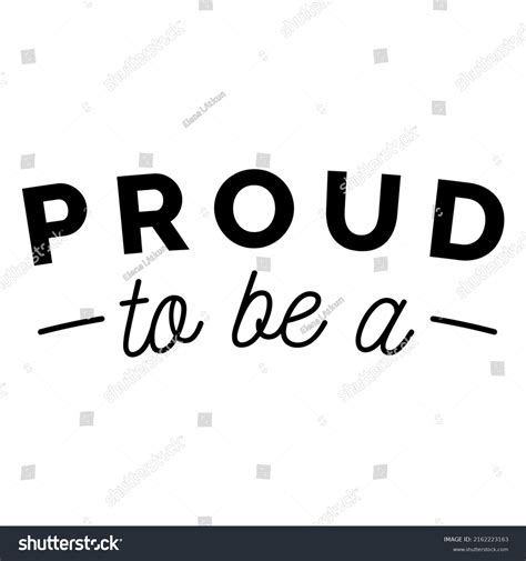 Proud Label Flat High Quality Vector Stock Vector Royalty Free