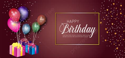 Birthday Celebration Card Template Background Theme Vector Birthday