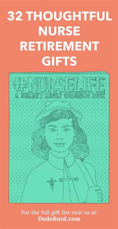 This isn't just an awesome gift for retired doctors, you can give this to a retired nurse, veterinarian, physiotherapist, or a phlebotomist and they will surely. 32 Thoughtful (And Funny) Nurse Retirement Gifts - Dodo Burd