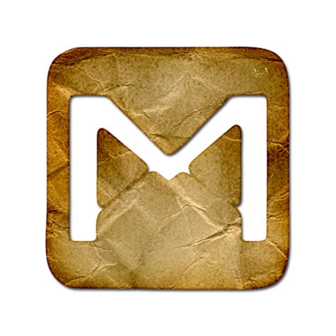 Gmail Logo Square2 Webtreatsetc Icons Free Icons In Crumpled Paper