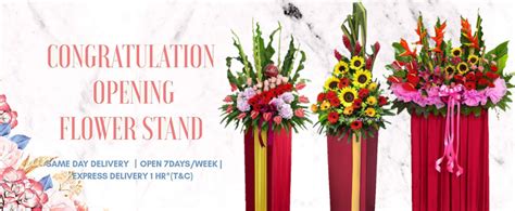 What Is Flower Stand Arrangement Congratulation Grand