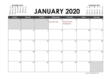 South africa is one of the most populous nations in the world. 2020 Excel Calendar Planner Singapore - Free Printable ...