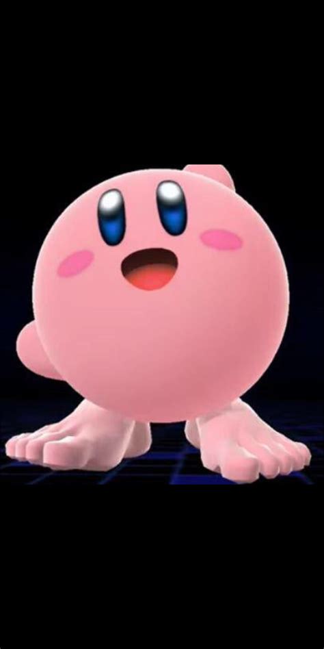 Kirby With Feet Rcursedimages