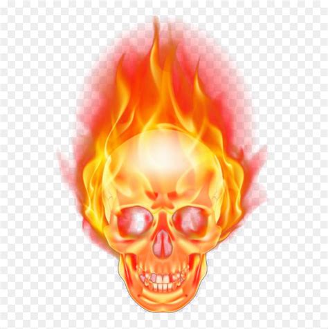 Ghost Rider Head Png Transparent Png Vhv
