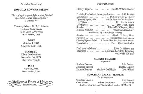 The leadership of the catholic church spells this practice out specifically in its order of christian funerals. mass is not celebrated at a catholic wake but the order of christian funerals indicates that the music for the vigil should be holy. Funeral Mass Program Template | merrychristmaswishes.info