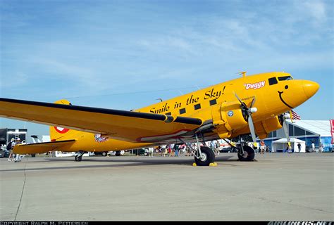 Douglas C 47 Skytrain Dc 3 The Smile In The Sky Duggy Foundation