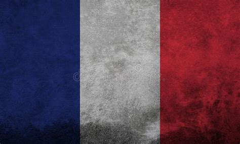 Francetexture France Flag Grunge France Flaggrunge French Flag Stock
