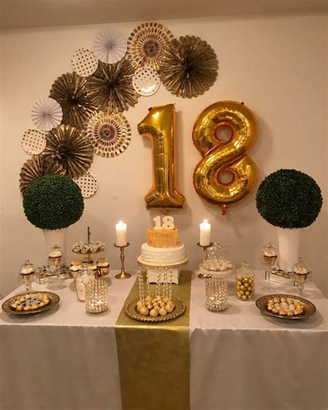 Simple Decoration For 18th Birthday Party At Home Leadersrooms