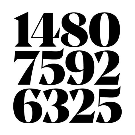 Citizen Cosmos Numbers Typography Lettering Typeface Design