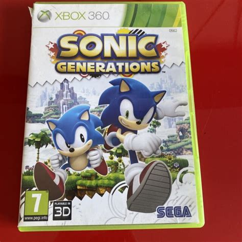 Sonic Generations Microsoft Xbox 360 2011 For Sale Online Ebay