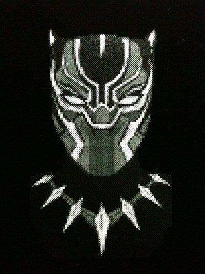 Black Panther Perler Bead Patterns