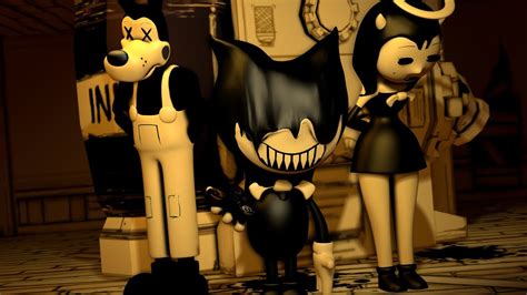 bendy vs alice [sfm batim] battle gospel boris ink boris compilation chapter 3 youtube