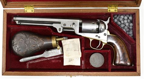 Sold Price Colt Model 1851 Navy 36 Cal Percussion Revolver Invalid
