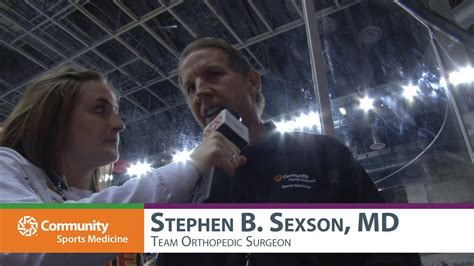 Meet Dr Stephen Sexson Team Orthopedic Surgeon Indy Fuel Youtube