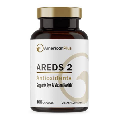 Americanplus Areds 2 Eye Vitamins For Macular Health And Eye Health 100