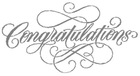 Congratulations Black And White Clipart Clipart Kid Calligraphy Fonts