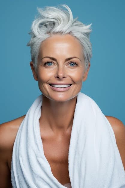 Premium Ai Image Photo Shot Of Asian African White 30 40 50 Year Old Woman With Her Beauty Regime