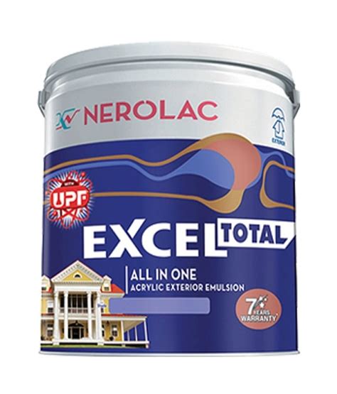 Nerolac Acrylic Exterior Emulsion Paint Ltr At Rs Bucket In