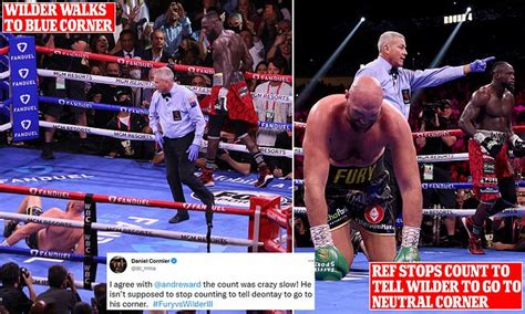 Footage Proves Deontay Wilder Was At Fault For Tyson Furys Longer