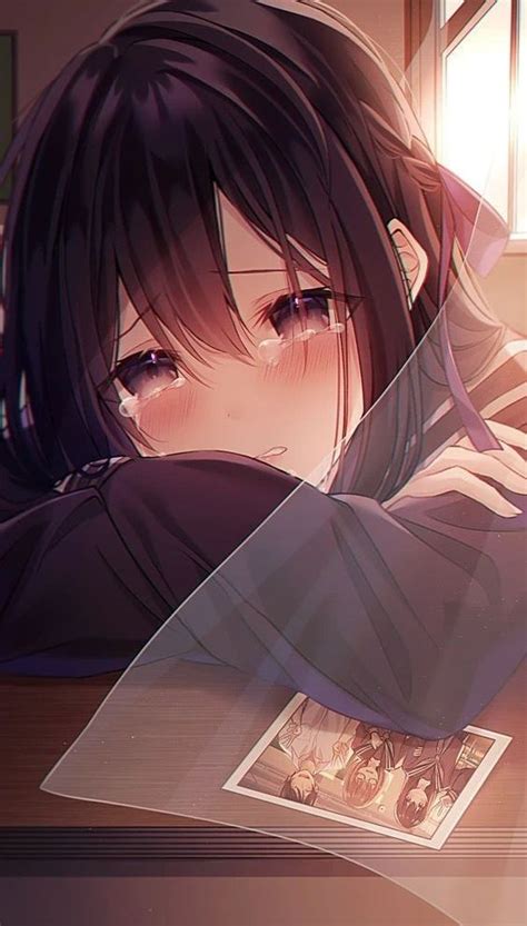 Kumpulan Foto Anime Sad Girl Keren Dan Aesthetic Terbaru