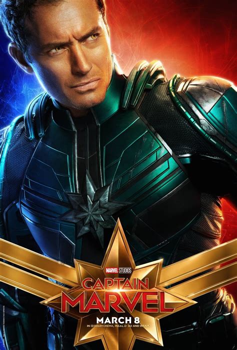 Marvel Releases Captain Marvel Character Posters