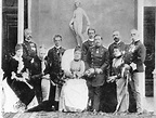 La Famiglia Reale Italiana con il Kaiser Guglielmo II di Germania al ...