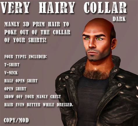 Second Life Marketplace Very Hairy Collar