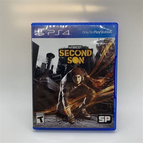 Infamous Second Son Ps4 Playstation 4 2014 Limited Edition Ebay