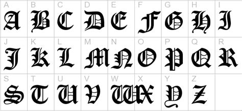 8 Old English Gothic Font Images Gothic Old English Font Old English