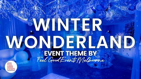 Winter Wonderland Party Theme Set Up Event Theme Youtube