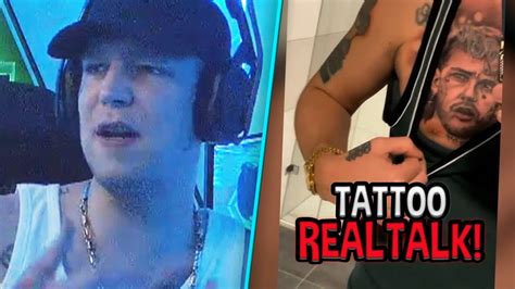 Hate Wegen Neuem Lil Peep Tattoo 🤔 Montanablack Realtalk Youtube