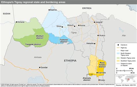 Scenarios For Civil War In Ethiopias Tigray Region Sandp Global
