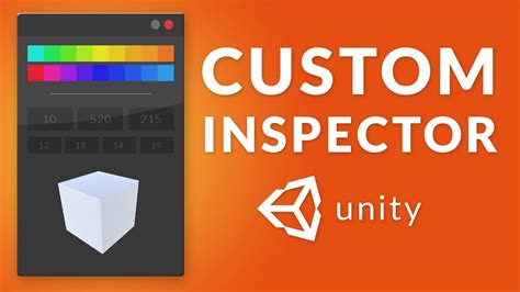 How To Make A Custom Inspector In Unity Youtube