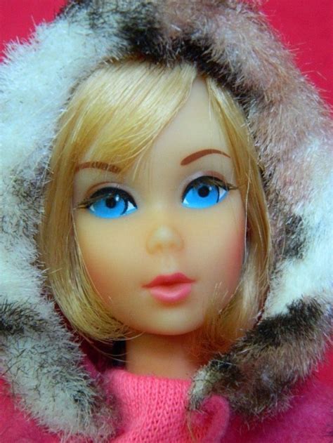 Vintage Mod Hair Fair Center Eyes Barbie Doll W Wild N Wintery Outfit