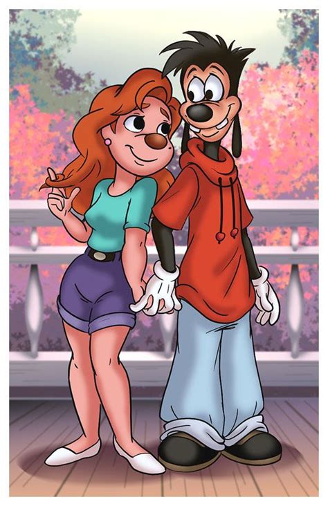 Roxanne And Max By Thweatted On Deviantart Disney Drawings Disney