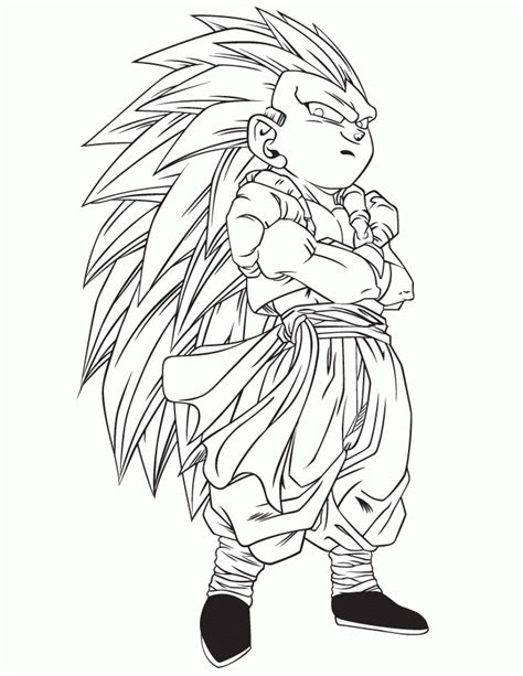 The kindly goku coloring pages. Dbz Goku Ssj4 Coloring Pages - Coloring Home