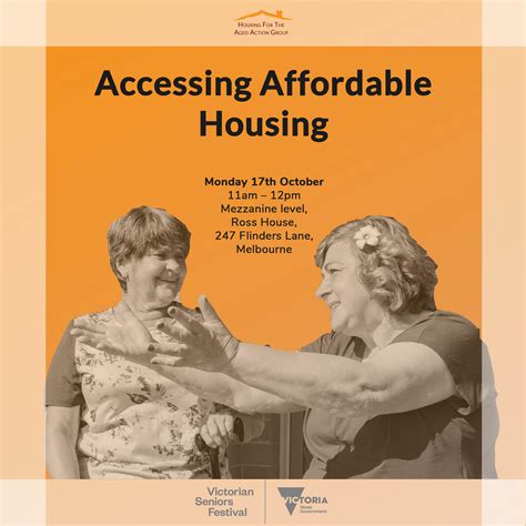 Accessing Affordable Housing Housing For The Aged Action Group